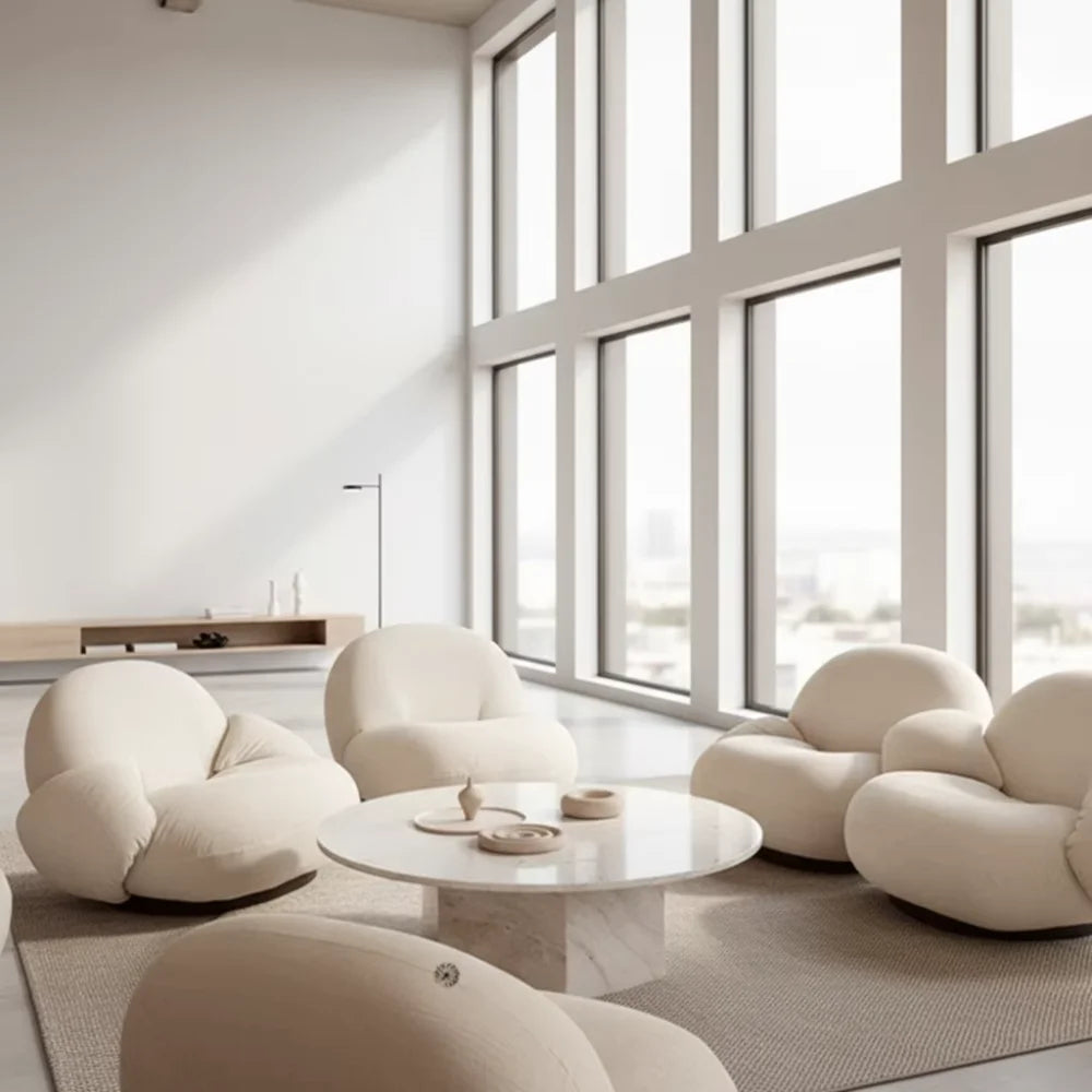 Modern Cute Chicken-Shaped Lazy Recliner Chair