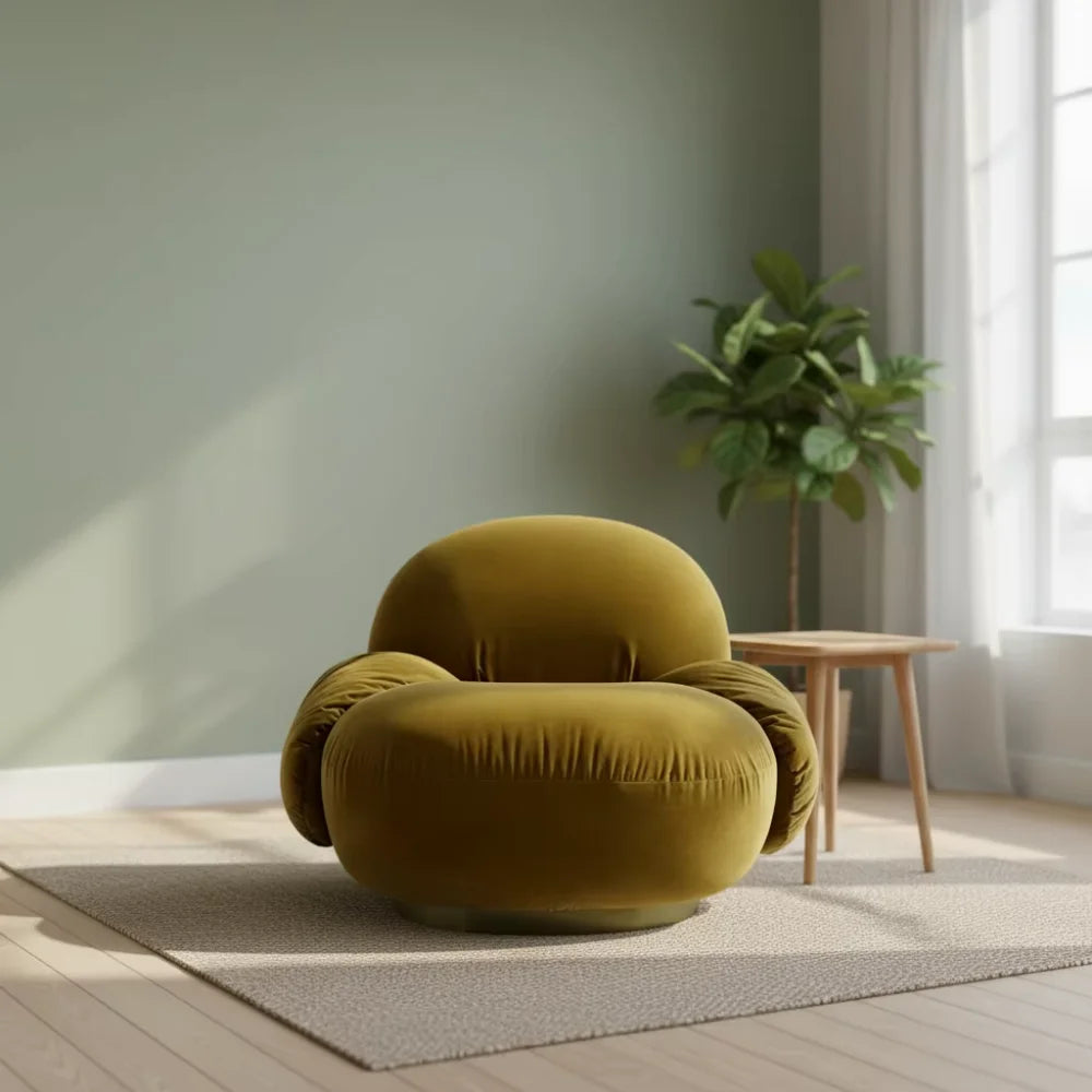 Modern Cute Chicken-Shaped Lazy Recliner Chair