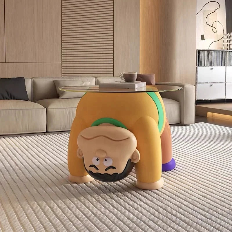 Tea Table Fruit Tray Living Room Family Small Table Small Apartment Type