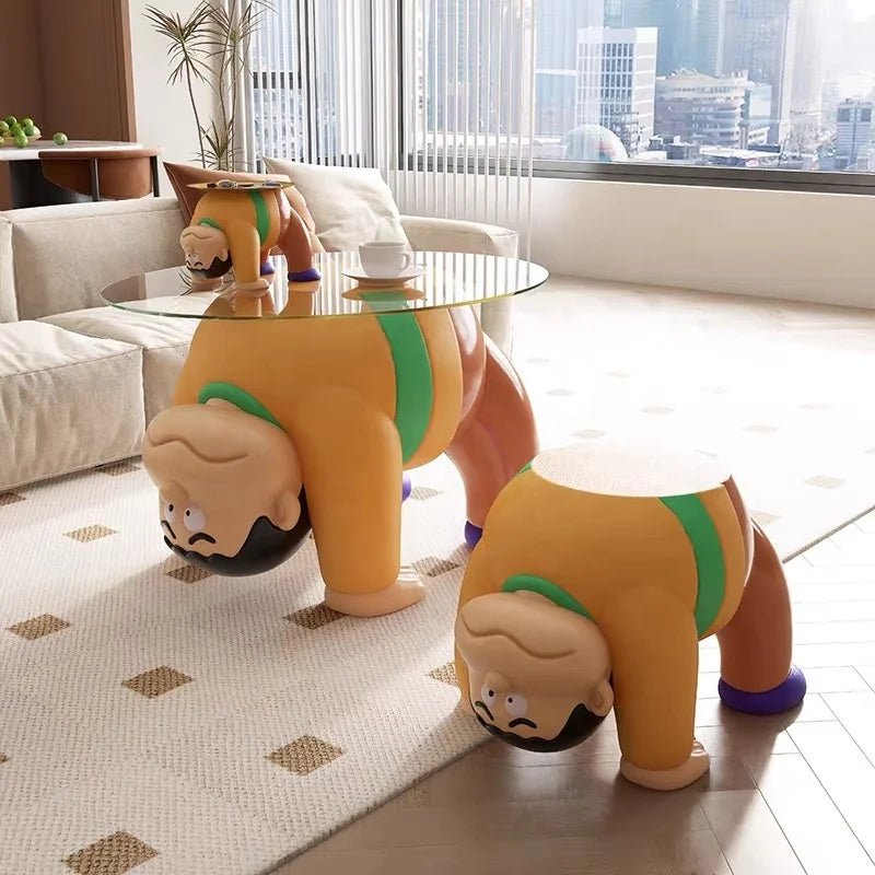 Tea Table Fruit Tray Living Room Family Small Table Small Apartment Type