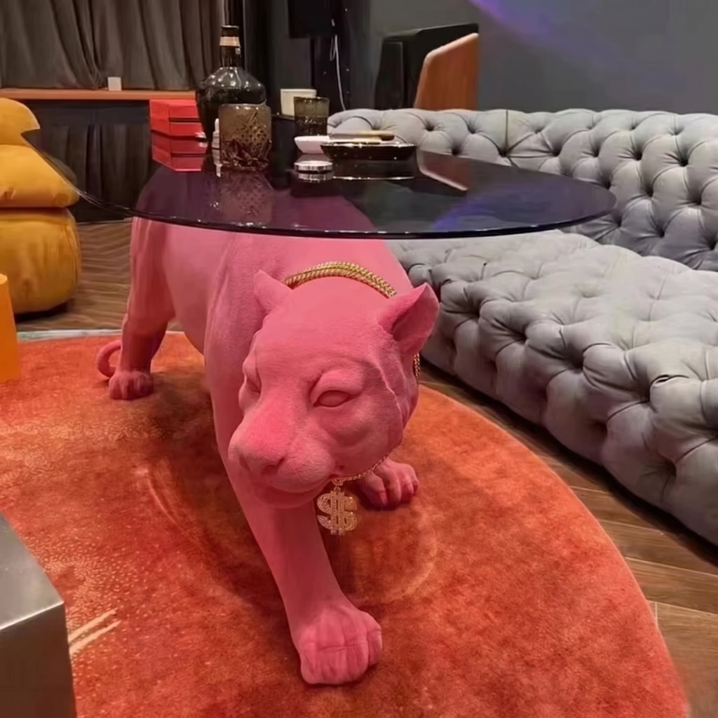 Panther Coffee Table for Luxurious Modern Design with Bold Sleek