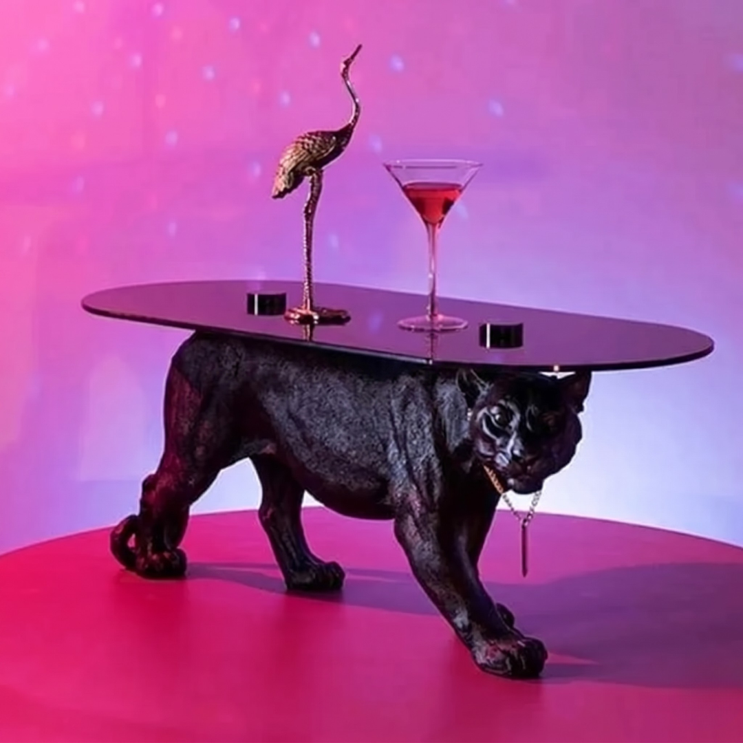 Panther Coffee Table for Luxurious Modern Design with Bold Sleek